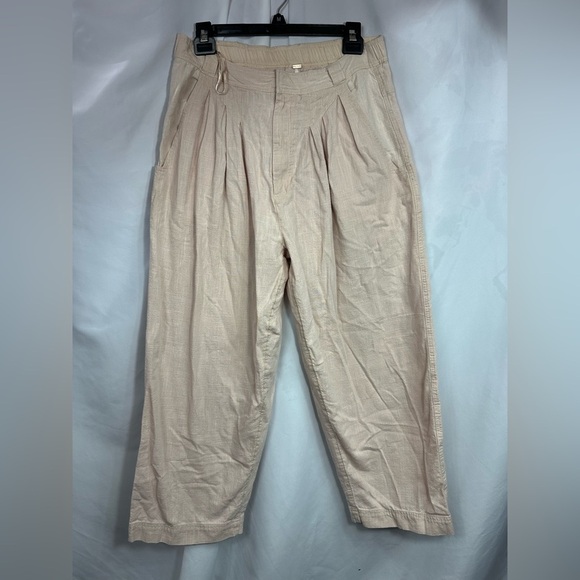 Free People Lotta Love linen trousers size 6 - Picture 2 of 7